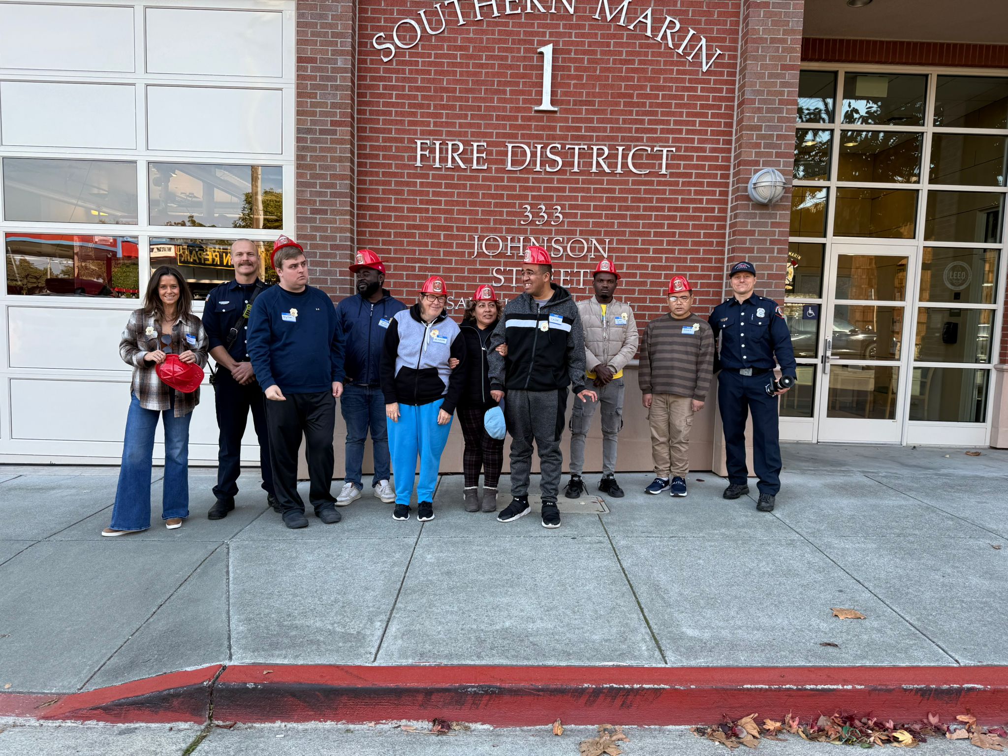 A VISIT TO THE FIRE STATION